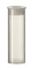 Picture of 4.0mL Clear 15x45mm Shell Vial & 15mm Plug Convenience Pack (P/N 4100-1545 and 5405SB-15)