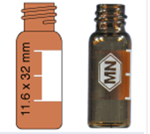 Picture of Vial N8-1.5, SC, a, 11.6x32, flat, label 702893