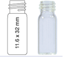 Picture of Vial N10-1.5, SC, c, 11.6x32, flat 702011