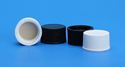 Picture of 13-425mm Solid Top, Black Polypropylene Cap, PTFE/F217 Lined