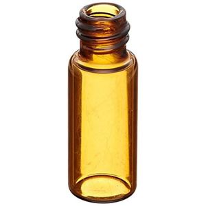 Picture of 10mL Amber Beveled Bottom Headspace Vial, 23x46mm, 18mm Thread