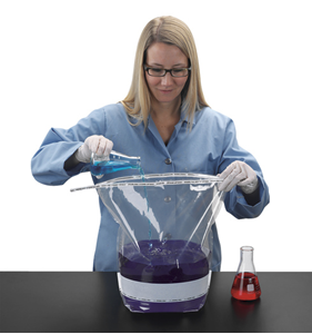 Picture of Whirl-Pak® Large Stand-Up Bags - 138 oz. (4,080 ml) B01542WA 