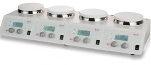 Picture of LCD 4-Channel Digital Magnetic Hot-plate Stirrer MS-H340-S4