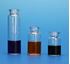 Picture of 20mL Amber Headspace Vial, 23x75mm, Flat Bottom, 20mm Beveled Crimp Top