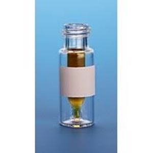 Picture of 300µL Clear Interlocked™ Vial/Insert, 12x32mm, 11mm Crimp with White Marking Spot