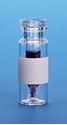 Picture of 300µL Clear Interlocked™ Vial/Insert, 12x32mm, 11mm Crimp/Snap Ring™ with White Marking Spot