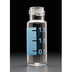 Picture of Silanized - 2.0mL Clear R.A.M.™ Vial, 12x32mm, with White Graduated Spot, 9mm Thread