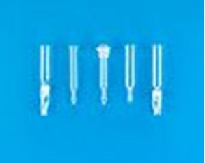 Picture of 250µL Glass Big Mouth Conical Limited Volume Insert, 6x31mm, Pulled Point Interior, No Spring