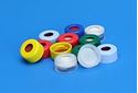 Picture of 13mm Clear Snap Cap, PTFE/Silicone/PTFE with Starburst Lined