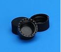 Picture of 10-425mm Solid Top, Black Polypropylene Cap, PTFE/F217 Lined