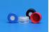 Picture of 9mm R.A.M.™ Smooth Cap, Black, Bonded PTFE/Silicone with Slit Lined