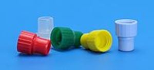 Picture of 8mm Yellow Polyethylene Snap Plug with Starburst