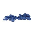 Picture of 10mm Diameter Purple General Purpose GC Septa with Guide Hole, 3mm Thick, Long Life - 450 Injections, Max Temp 325°C