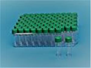 Picture of Clear 8-425mm Threaded Vial, 12x32mm, Black Polypropylene Cap, PTFE Septa, 0.010"  Pack/100