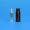Picture of Amber Step 10-425mm Threaded Vial, 12x32mm, w/250µL Glass Insert