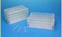 Picture of 0.5mL MTP System Topas Plate with Glass 9x17mm Conical Vials Only