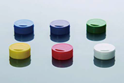 Picture of Cap Insert for Cryogenic Vial  Green 611005