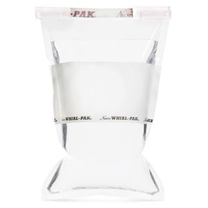 Picture of Whirl-Pak® Write-On Bags - 18 oz. (532 ml) Box of 500 - White Tape on B01065(WT)