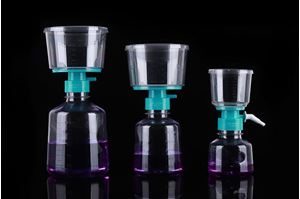 Picture of 500 mL Vacuum Filtration, 0.45 μm, PES, Sterile, 1/pk, 12/cs 343003
