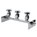Picture of 3 Place Stainless Steel Vacuum Manifold MS301SS
