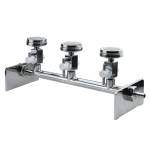 Picture of 3 Place Stainless Steel Vacuum Manifold MS301SS